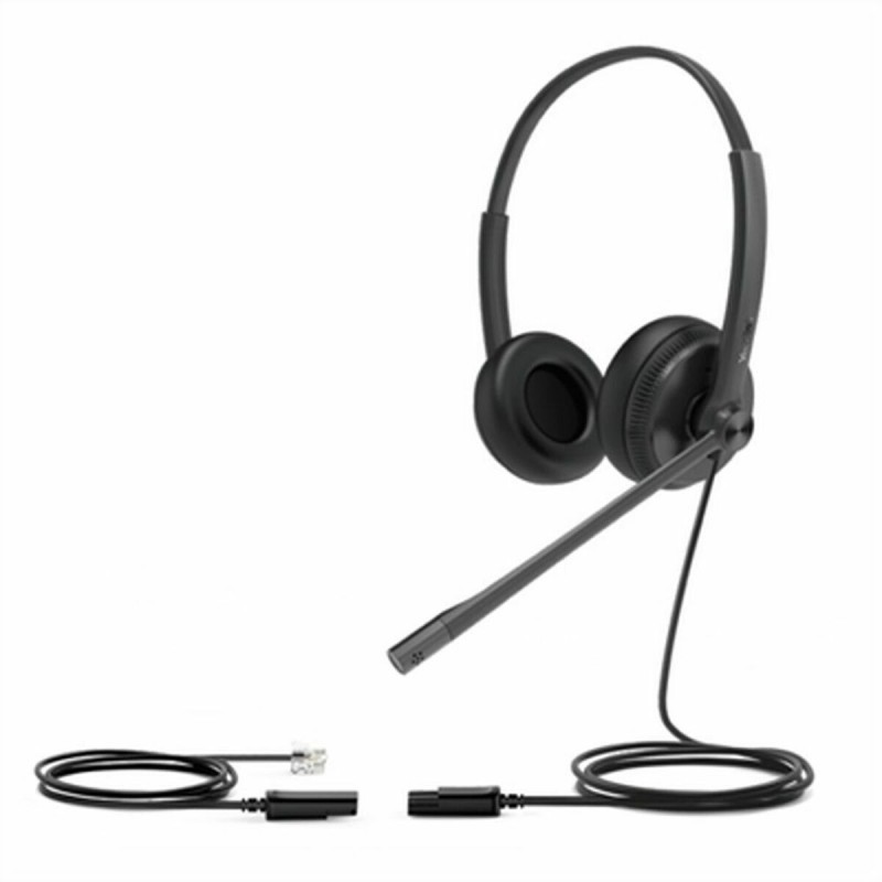 Auricolari con Microfono Yealink YHS34LITEDUAL Nero Auricolari con Microfono Yealink YHS34LITEDUAL Nero