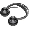 Auricolari con Microfono Poly 9T9J3AAAC3 Nero