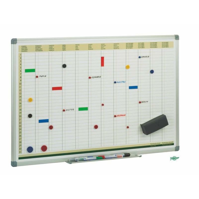 Pianificatore annuale Faibo 60 x 90 cm Pianificatore annuale Faibo 60 x 90 cm