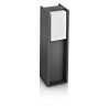 Lampada LED Philips Sobremuro/pie Grigio Antracite 14 W Acciaio inossidabile Alluminio E27 230 V