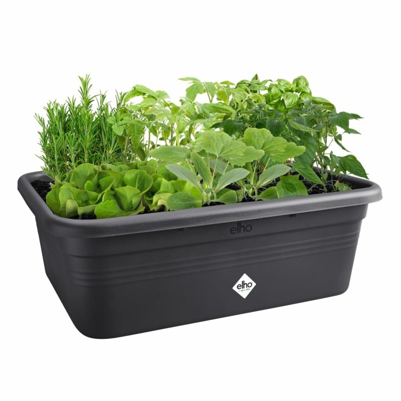 Vaso Elho 7,4 x 76 x 26,8 cm Nero Plastica Quadrato Vaso Elho 7,4 x 76 x 26,8 cm Nero Plastica Quadrato