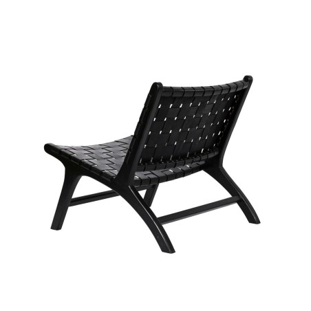 Sedia da Sala da Pranzo DKD Home Decor Nero 65 x 79 x 70 cm