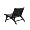 Sedia da Sala da Pranzo DKD Home Decor Nero 65 x 79 x 70 cm