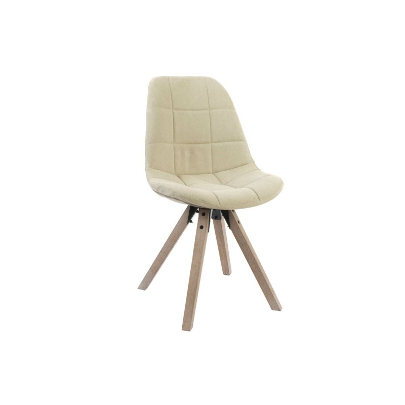 Sedia da Sala da Pranzo DKD Home Decor Beige Multicolore 47 x 55 x 85 cm Sedia da Sala da Pranzo DKD Home Decor Beige Multicolore 47 x 55 x 85 cm