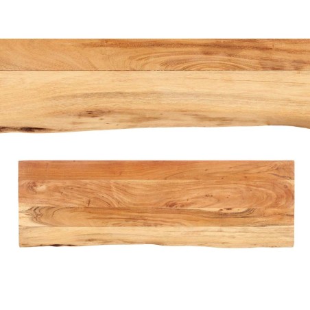 Ingresso Gift Decor Live Edge Marrone Nero 120 x 35 x 77 cm 120 x 6 x 35 cm