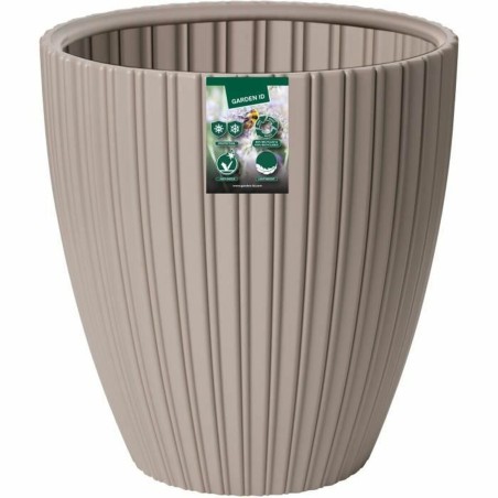 Vaso Garden ID Fancy Marrone Taupé Polietilene 40 x 42 cm