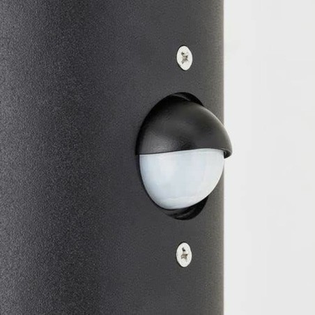 Applique da Parete Brilliant Sergioro Esterno Rilevatore di Movimento Nero 20 W