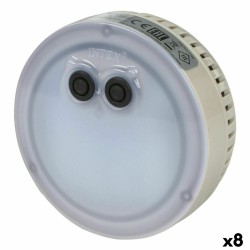 Luce piscina Intex 28503 12 x 12 x 6,5 cm Multicolore (8 Unità)
