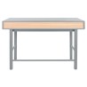 Scrivania Home ESPRIT Azzurro Grigio Legno MDF 120 x 60 x 75 cm