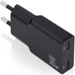Dockstation Aisens ASCH-30W2P049-BK Nero