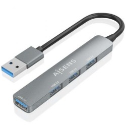 Hub USB Aisens A106-0859 Grigio