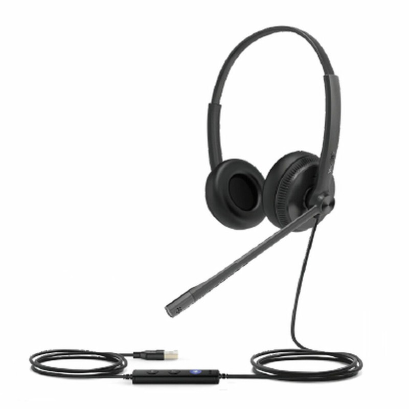 Auricolari Yealink UH34 DUAL UC Nero Auricolari Yealink UH34 DUAL UC Nero