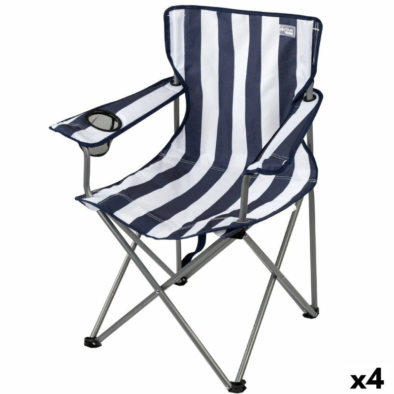 Sedia Pieghevole Aktive Marinaio 45 x 82 x 47 cm (4 Unità) Sedia Pieghevole Aktive Marinaio 45 x 82 x 47 cm (4 Unità)