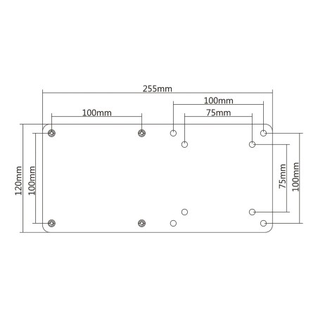 Supporto TV Aisens MPC01-055