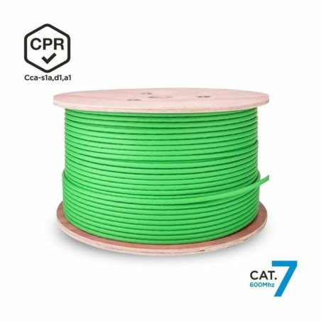 Cavo di Rete Rigido FTP Categoria 7 Aisens AWG23 Verde 305 m