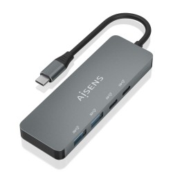 Hub USB Aisens A109-0694 Grigio (1 Unità)