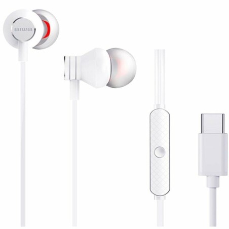 Auricolari Aiwa ESTM-50USB-C/WT Bianco