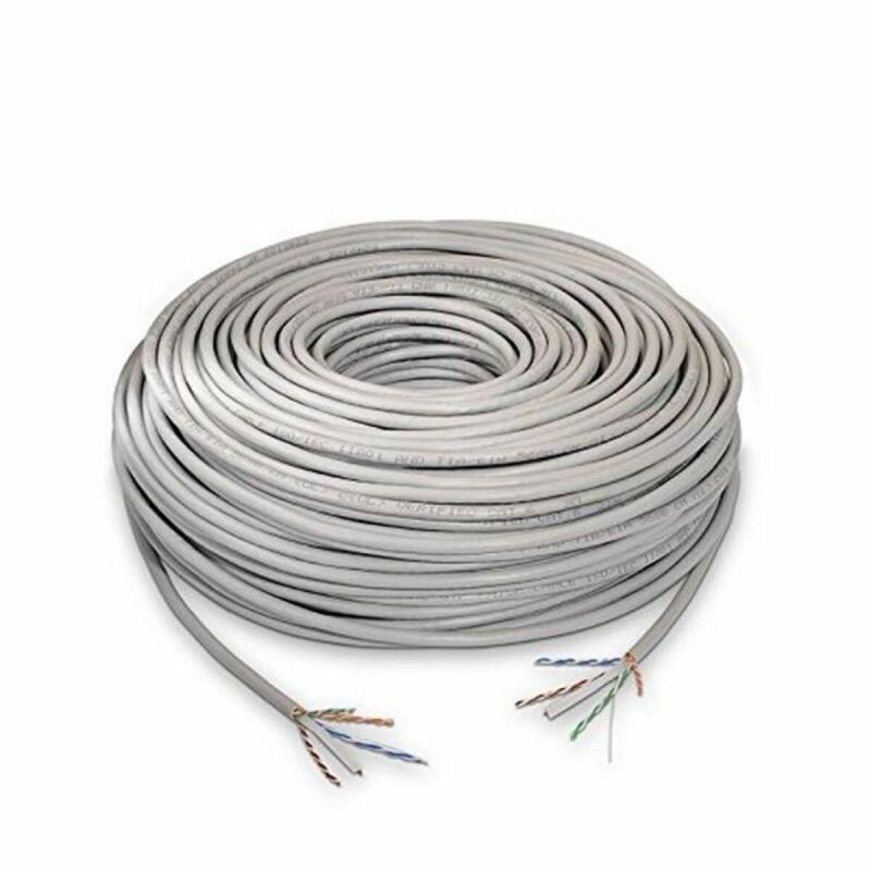 Cavo RJ45 Categoria 6 UTP Rigido NANOCABLE 10.20.0504 305 m Grigio 305 m Cavo RJ45 Categoria 6 UTP Rigido NANOCABLE 10.20.0504 305 m Grigio 305 m