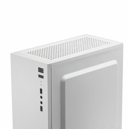 Case computer desktop ATX Mars Gaming MC100W Bianco ATX LED RGB