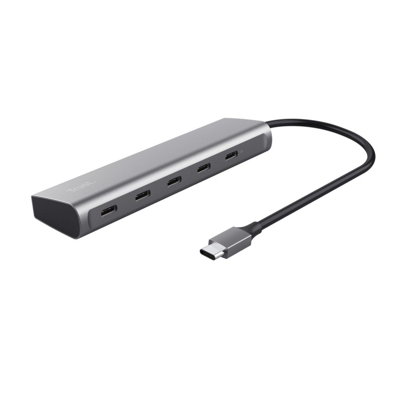 Hub USB Trust 25136 Argentato (1 Unità) Hub USB Trust 25136 Argentato (1 Unità)