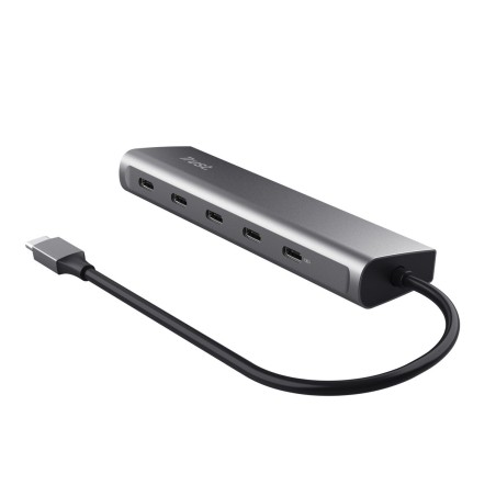 Hub USB Trust 25136 Argentato (1 Unità)