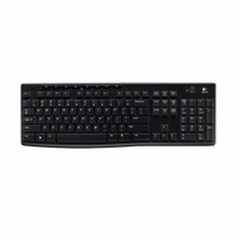 Tastiera Wireless Logitech 920-003746 Nero Qwerty in Spagnolo QWERTY Tastiera Wireless Logitech 920-003746 Nero Qwerty in Spagnolo QWERTY