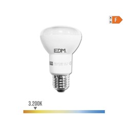 Lampadina LED EDM 35477 F 7 W 48 W 37 W E27 600 lm 470 lm Ø 6,3 x 10 cm Riflettore (3200 K)