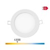 LED Downlight da Incasso EDM 31602 A G 6 W 320 Lm (4000 K)