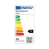 Confezione da 3 lampadine LED EDM 98207 F 60 W 10 W 68 W E27 810 Lm 932 Lm Ø 6 x 10,8 cm (6400 K)