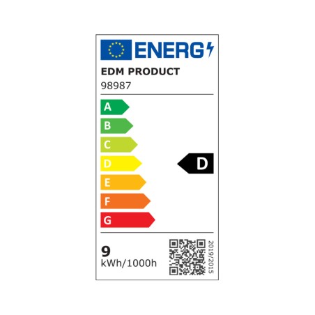 Lampadina LED EDM 98987 D 9 W 87 W R7s 1100 Lm Ø 1,5 x 11,8 cm Lineare (6400 K)
