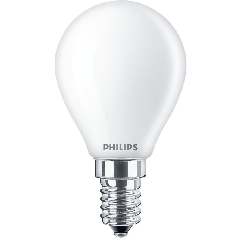 Lampadina LED Philips F 40 W 4,3 W E14 470 lm 4,5 x 8,2 cm (4000 K) Lampadina LED Philips F 40 W 4,3 W E14 470 lm 4,5 x 8,2 cm (4000 K)
