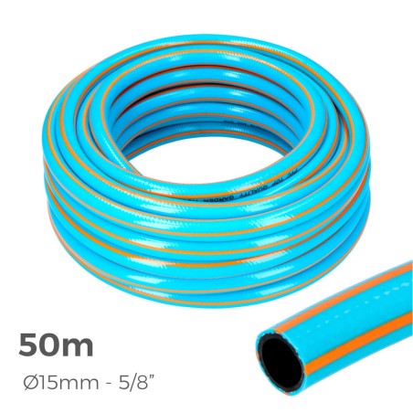 Pompa EDM 74082 PVC 5/8" Ø 20 mm Professionale (50 m)
