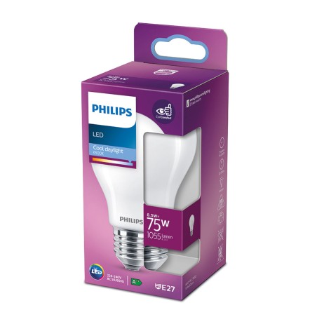 Lampadina LED Philips E 8,5 W E27 1055 lm Ø 6 x 10,4 cm (6500 K)