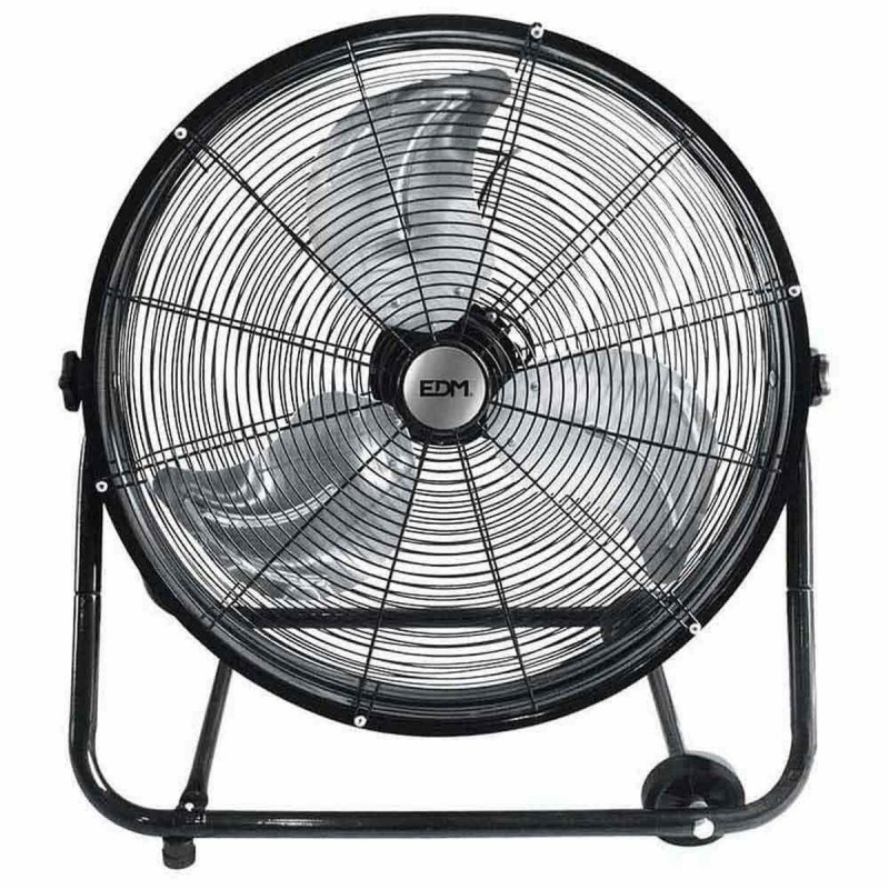 Ventilatore da Terra EDM 33933 Nero 180 W Ø 60 cm Ø 60 x 70 cm Con ruote Ventilatore da Terra EDM 33933 Nero 180 W Ø 60 cm Ø 60 x 70 cm Con ruote
