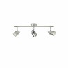 Lampadario Philips Foco Argentato Metallo 10 x 49 x 15,5 cm GU10 3