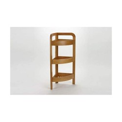 Scaffale ad Angolo 5five Simply Smart 23 x 23 x 61 cm Marrone 3 Mensole