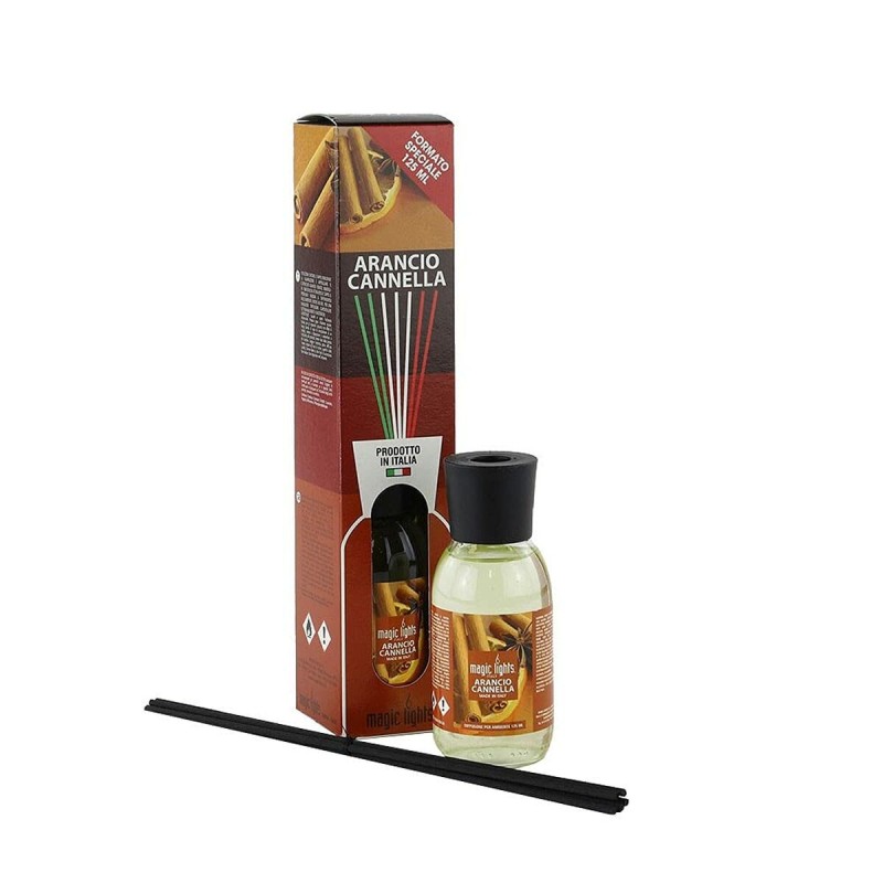 Deodorante per Ambienti Magic Lights Mikado Arancio Cannella (125 ml) Deodorante per Ambienti Magic Lights Mikado Arancio Cannella (125 ml)