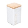 Scatola Multiuso Nature Scandi Metallo Bianco 500 gr