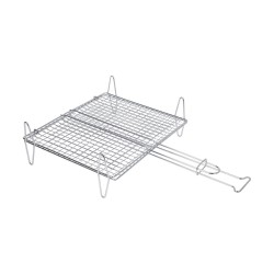 Griglia per Barbecue per Pesce Sauvic Zinco 30 x 35 cm
