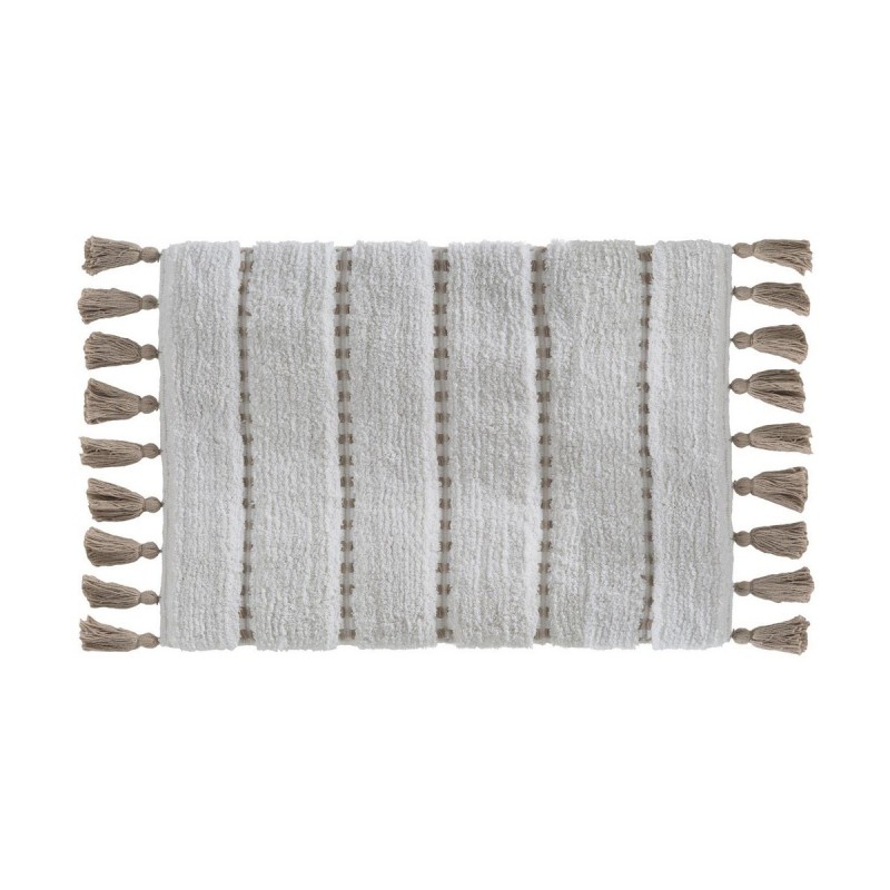 Tappeto da bagno 5five Simply Smart Pom pom Marrone Cotone 50 x 75 cm Tappeto da bagno 5five Simply Smart Pom pom Marrone Cotone 50 x 75 cm