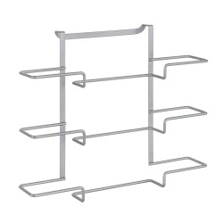 Appendino per Porte Metaltex Galileo Metallo 36 x 9 x 30 cm Triplo Portarotolo