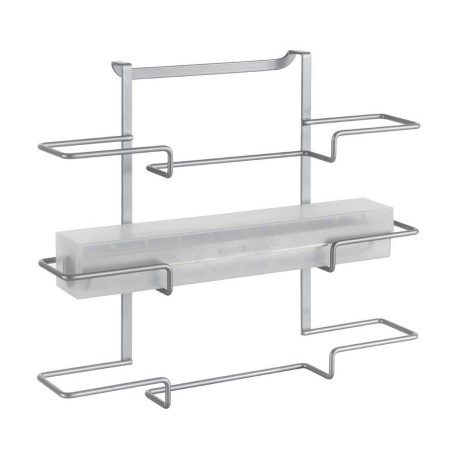 Appendino per Porte Metaltex Galileo Metallo 36 x 9 x 30 cm Triplo Portarotolo