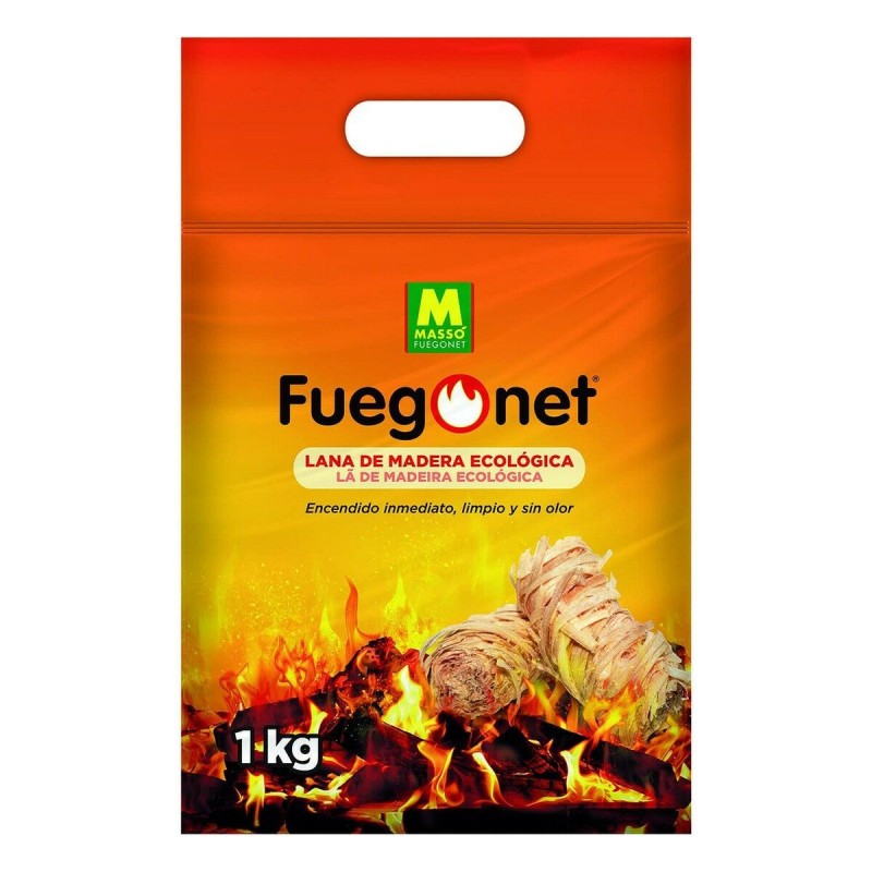 Pastiglie Accendifuoco Massó Legno Lanas (1 kg) Pastiglie Accendifuoco Massó Legno Lanas (1 kg)