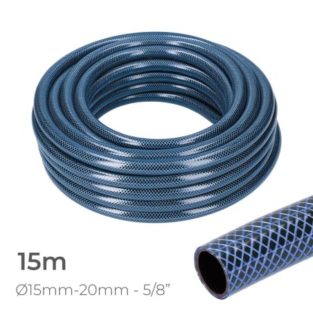 Pompa EDM 74096 5/8" 20 mm x 15 m Azzurro (15 m)