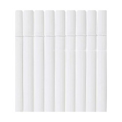 Divisorio Nortene Plasticane Ovale 1 x 3 m Bianco PVC