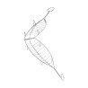 Griglia per Barbecue per Pesce Sauvic 13,5 x 54 cm