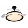 Ventilatore da Soffitto con Luce Philips Atlas Nero 35 W 28 W 4500 Lm (2700 K)