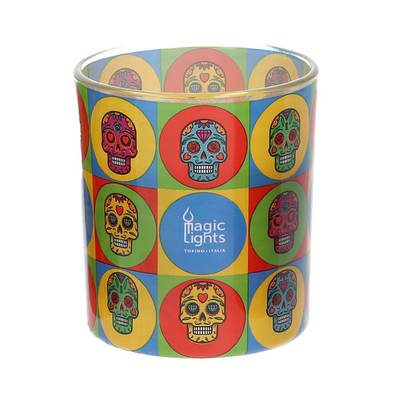 Candela Magic Lights Teschio (7,5 x 8,4 cm) Candela Magic Lights Teschio (7,5 x 8,4 cm)