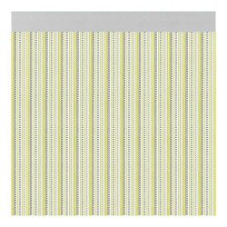 Tenda Acudam Brescia Porte Giallo Esterno PVC Alluminio 90 x 210 cm