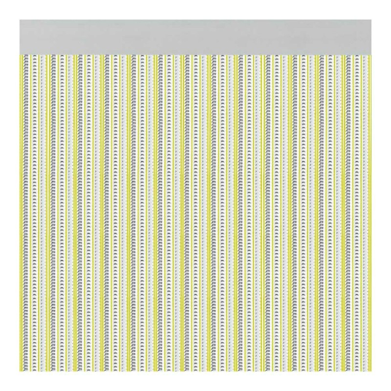 Tenda Acudam Brescia Porte Giallo Esterno PVC Alluminio 90 x 210 cm Tenda Acudam Brescia Porte Giallo Esterno PVC Alluminio 90 x 210 cm
